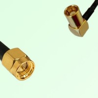 75ohm SMA Male to SMB Female Right Angle Coax Cable Assembly