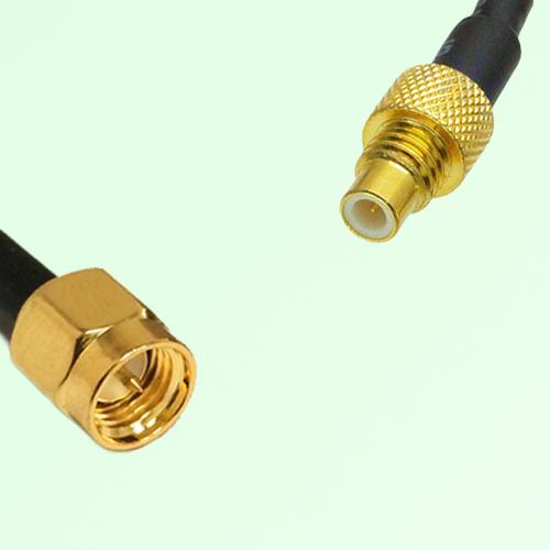 75ohm SMA Male to SMC Male Coax Cable Assembly