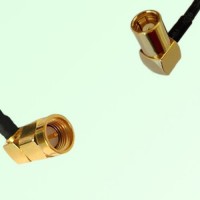 75ohm SMA Male R/A to SMB Female R/A Coax Cable Assembly