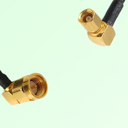 75ohm SMA Male R/A to SMC Female R/A Coax Cable Assembly