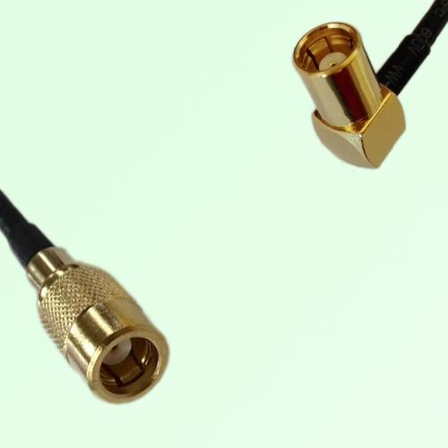 75ohm SMB Female to SMB Female Right Angle Coax Cable Assembly 75ohm SMB Female to SMB Female Right Angle Coax Cable Assembly