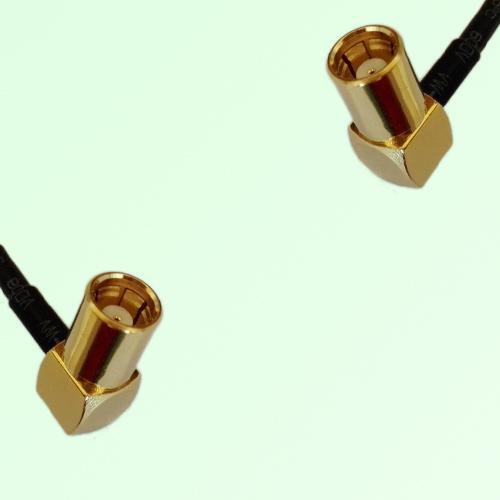 75ohm SMB Female R/A to SMB Female R/A Coax Cable Assembly 75ohm SMB Female R/A to SMB Female R/A Coax Cable Assembly