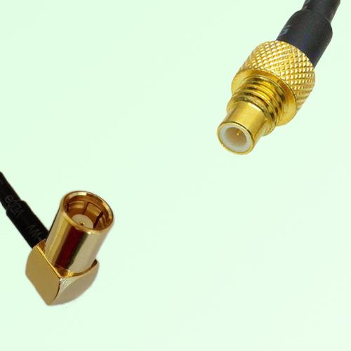 75ohm SMB Female Right Angle to SMC Male Coax Cable Assembly