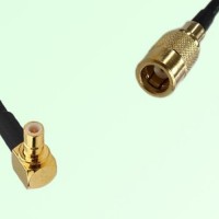 75ohm SMB Male Right Angle to SMB Female Coax Cable Assembly 75ohm SMB Male Right Angle to SMB Female Coax Cable Assembly