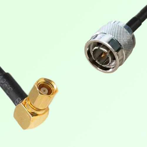 75ohm SMC Female Right Angle to TNC Male Coax Cable Assembly