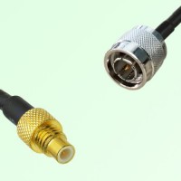 75ohm SMC Male to TNC Male Coax Cable Assembly