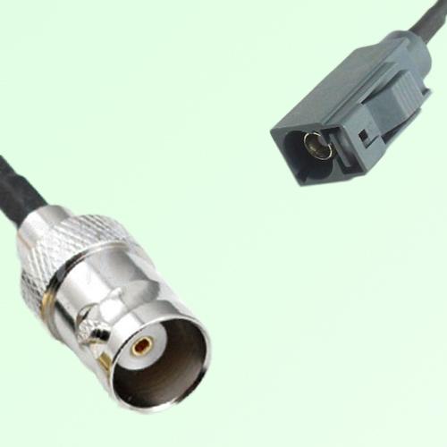 FAKRA SMB G 7031 grey Female Jack to BNC Female Jack Cable