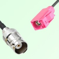 FAKRA SMB H 4003 violet Female Jack to BNC Female Jack Cable FAKRA SMB H 4003 violet Female Jack to BNC Female Jack Cable