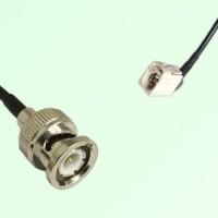 FAKRA SMB B 9001 white Female Jack Right Angle to BNC Male Plug Cable FAKRA SMB B 9001 white Female Jack Right Angle to BNC Male Plug Cable