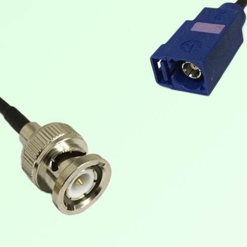 FAKRA SMB C 5005 blue Female Jack to BNC Male Plug Cable FAKRA SMB C 5005 blue Female Jack to BNC Male Plug Cable