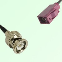 FAKRA SMB D 4004 bordeaux Female Jack to BNC Male Plug Cable FAKRA SMB D 4004 bordeaux Female Jack to BNC Male Plug Cable