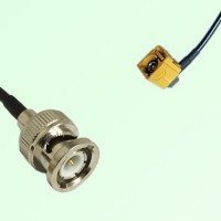 FAKRA SMB K 1027 Curry Female Jack Right Angle to BNC Male Plug Cable FAKRA SMB K 1027 Curry Female Jack Right Angle to BNC Male Plug Cable