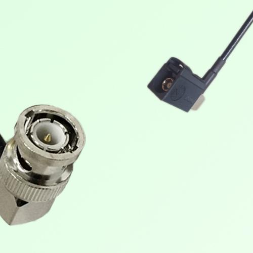 FAKRA SMB A 9005 black Female Jack RA to BNC Male Plug RA Cable FAKRA SMB A 9005 black Female Jack RA to BNC Male Plug RA Cable