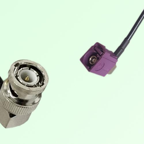 FAKRA SMB D 4004 bordeaux Female Jack RA to BNC Male Plug RA Cable FAKRA SMB D 4004 bordeaux Female Jack RA to BNC Male Plug RA Cable