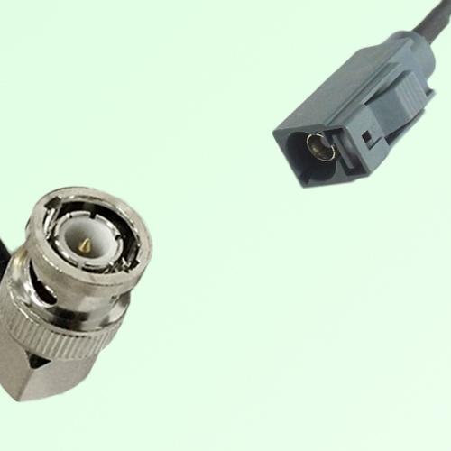FAKRA SMB G 7031 grey Female Jack to BNC Male Plug Right Angle Cable