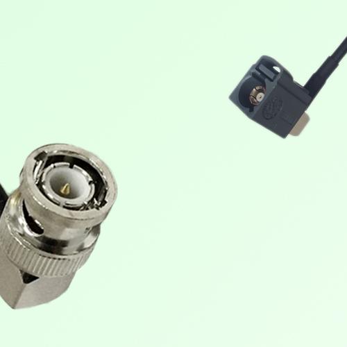 FAKRA SMB G 7031 grey Female Jack RA to BNC Male Plug RA Cable FAKRA SMB G 7031 grey Female Jack RA to BNC Male Plug RA Cable