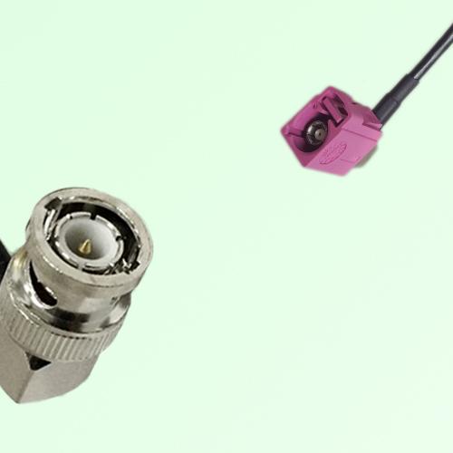 FAKRA SMB H 4003 violet Female Jack RA to BNC Male Plug RA Cable FAKRA SMB H 4003 violet Female Jack RA to BNC Male Plug RA Cable