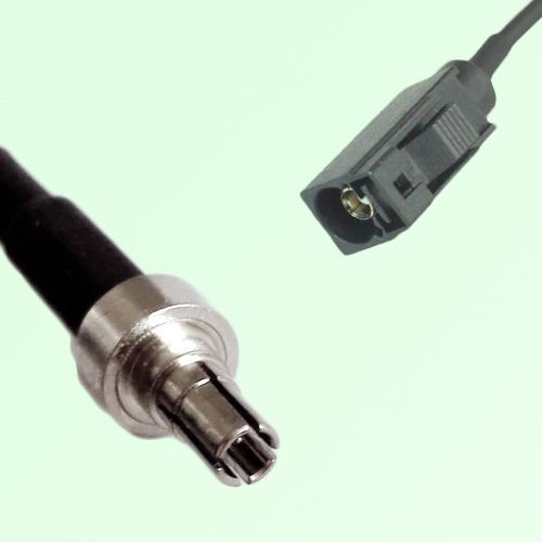 FAKRA SMB A 9005 black Female Jack to CRC9 Male Plug Cable