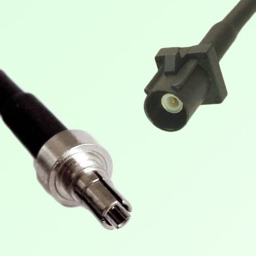 FAKRA SMB A 9005 black Male Plug to CRC9 Male Plug Cable