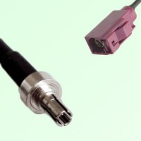 FAKRA SMB D 4004 bordeaux Female Jack to CRC9 Male Plug Cable FAKRA SMB D 4004 bordeaux Female Jack to CRC9 Male Plug Cable