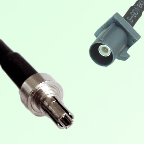 FAKRA SMB G 7031 grey Male Plug to CRC9 Male Plug Cable