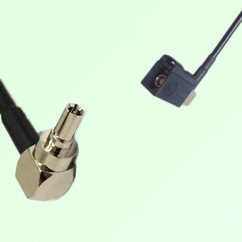 FAKRA SMB A 9005 black Female Jack RA to CRC9 Male Plug RA Cable FAKRA SMB A 9005 black Female Jack RA to CRC9 Male Plug RA Cable