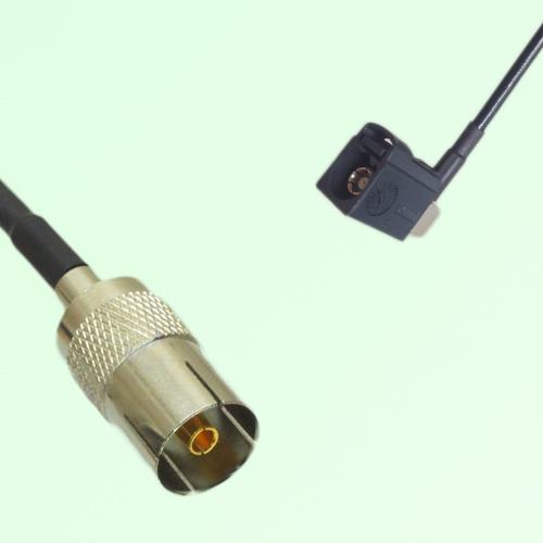 FAKRA SMB A 9005 black Female Jack RA to DVB-T TV Female Jack Cable FAKRA SMB A 9005 black Female Jack RA to DVB-T TV Female Jack Cable