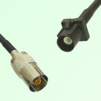 FAKRA SMB A 9005 black Male Plug to DVB-T TV Female Jack Cable FAKRA SMB A 9005 black Male Plug to DVB-T TV Female Jack Cable