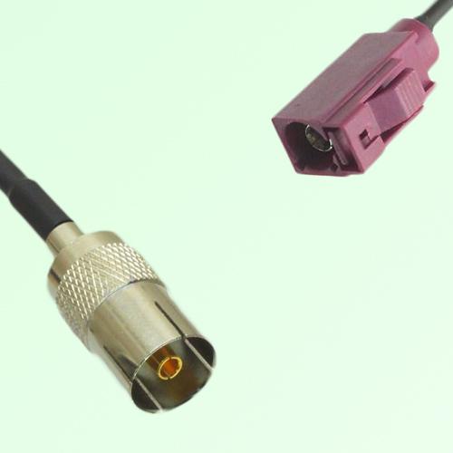 FAKRA SMB D 4004 bordeaux Female Jack to DVB-T TV Female Jack Cable FAKRA SMB D 4004 bordeaux Female Jack to DVB-T TV Female Jack Cable