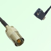 FAKRA SMB G 7031 grey Female Jack RA to DVB-T TV Female Jack Cable