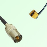 FAKRA SMB K 1027 curry Female Jack RA to DVB-T TV Female Jack Cable FAKRA SMB K 1027 curry Female Jack RA to DVB-T TV Female Jack Cable