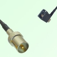FAKRA SMB G 7031 grey Female Jack RA to DVB-T TV Male Plug Cable