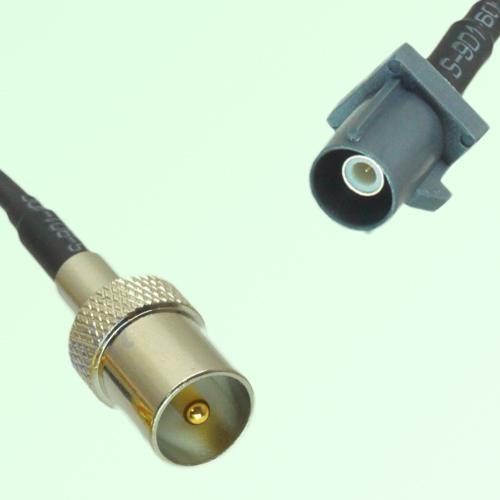 FAKRA SMB G 7031 grey Male Plug to DVB-T TV Male Plug Cable FAKRA SMB G 7031 grey Male Plug to DVB-T TV Male Plug Cable