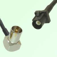 FAKRA SMB A 9005 black Male Plug to DVB-T TV Male Plug RA Cable FAKRA SMB A 9005 black Male Plug to DVB-T TV Male Plug RA Cable