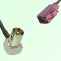 FAKRA SMB D 4004 bordeaux Female Jack to DVB-T TV Male Plug RA Cable FAKRA SMB D 4004 bordeaux Female Jack to DVB-T TV Male Plug RA Cable