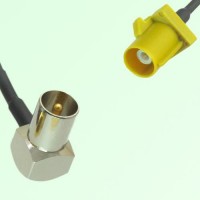 FAKRA SMB K 1027 curry Male Plug to DVB-T TV Male Plug RA Cable FAKRA SMB K 1027 curry Male Plug to DVB-T TV Male Plug RA Cable