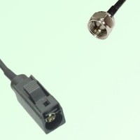FAKRA SMB A 9005 black Female Jack to F Male Plug Cable FAKRA SMB A 9005 black Female Jack to F Male Plug Cable