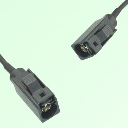 FAKRA SMB A 9005 black Female Jack to A 9005 black Female Jack Cable FAKRA SMB A 9005 black Female Jack to A 9005 black Female Jack Cable