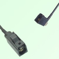 FAKRA SMB A 9005 black Female Jack to A 9005 black Female RA Cable FAKRA SMB A 9005 black Female Jack to A 9005 black Female RA Cable