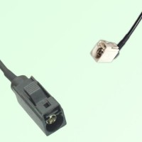 FAKRA SMB A 9005 black Female Jack to B 9001 white Female RA Cable