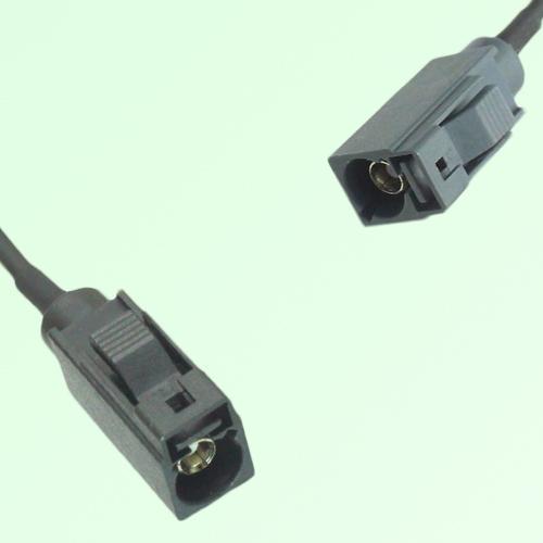 FAKRA SMB A 9005 black Female Jack to G 7031 grey Female Jack Cable FAKRA SMB A 9005 black Female Jack to G 7031 grey Female Jack Cable