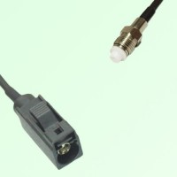 FAKRA SMB A 9005 black Female Jack to FME Female Jack Cable FAKRA SMB A 9005 black Female Jack to FME Female Jack Cable