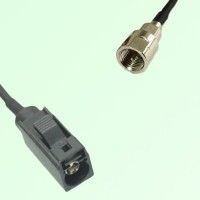 FAKRA SMB A 9005 black Female Jack to FME Male Plug Cable