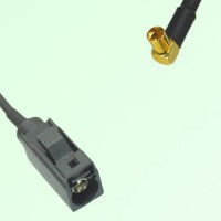 FAKRA SMB A 9005 black Female Jack to MMCX Female Jack RA Cable FAKRA SMB A 9005 black Female Jack to MMCX Female Jack RA Cable