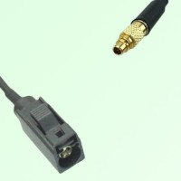FAKRA SMB A 9005 black Female Jack to MMCX Male Plug Cable FAKRA SMB A 9005 black Female Jack to MMCX Male Plug Cable