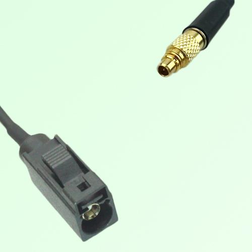 FAKRA SMB A 9005 black Female Jack to MMCX Male Plug Cable