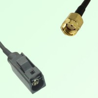 FAKRA SMB A 9005 black Female Jack to RP SMA Male Plug Cable FAKRA SMB A 9005 black Female Jack to RP SMA Male Plug Cable