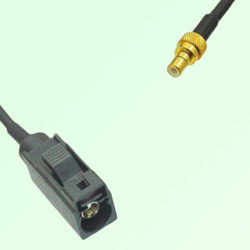 FAKRA SMB A 9005 black Female Jack to SMB Male Plug Cable