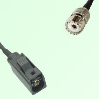 FAKRA SMB A 9005 black Female Jack to UHF Female Jack Cable FAKRA SMB A 9005 black Female Jack to UHF Female Jack Cable