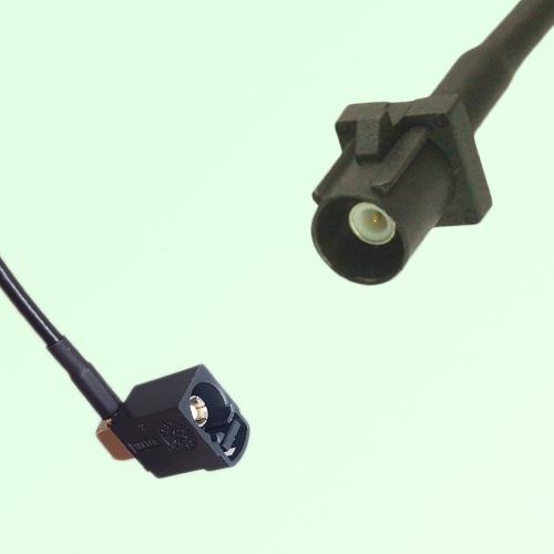 FAKRA SMB A 9005 black Female Jack RA to A 9005 black Male Plug Cable FAKRA SMB A 9005 black Female Jack RA to A 9005 black Male Plug Cable